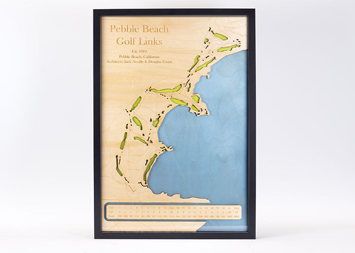 Custom Golf Map